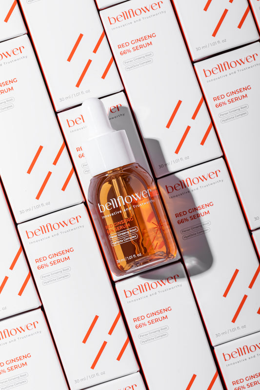 Bellflower - Sérum revitalisant à base de 66% d’extrait de ginseng rouge