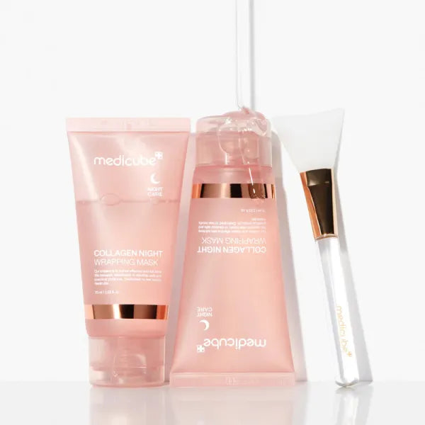 MEDICUBE – Masque de Nuit Enveloppant au Collagène