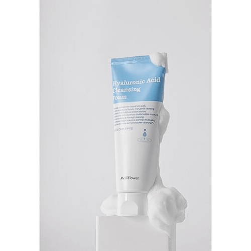 MediFlower - Mousse Nettoyante Hydratante à l’Acide Hyaluronique