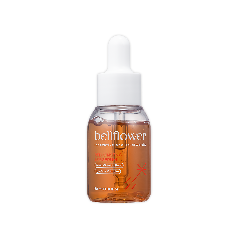 Bellflower - Sérum revitalisant à base de 66% d’extrait de ginseng rouge