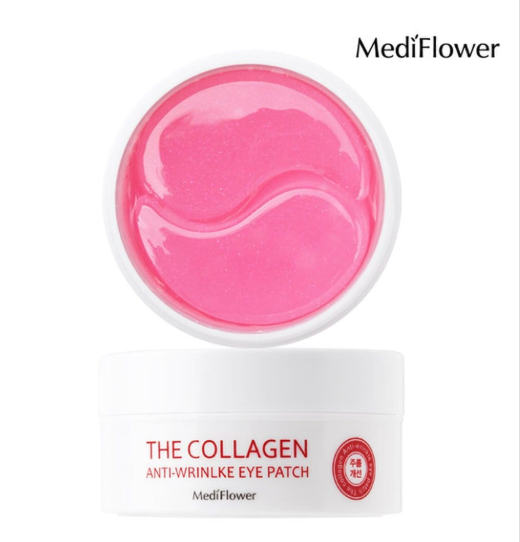 MediFlower Patchs contour des yeux au collagène – Effet jeunesse immédiat
