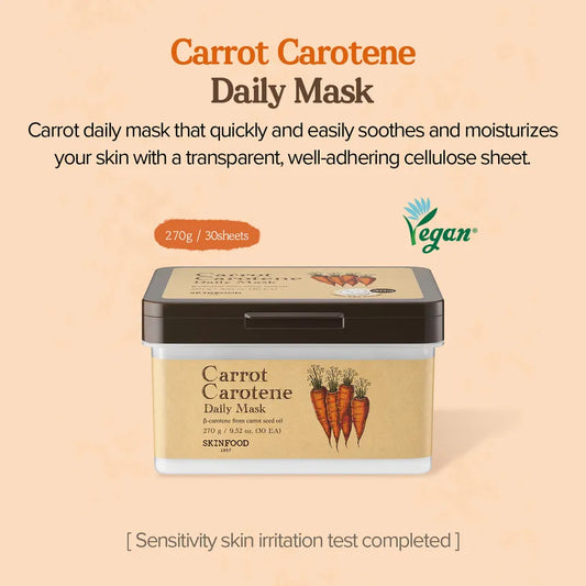 SKINFOOD – Masque Quotidien A LA CAROTTE