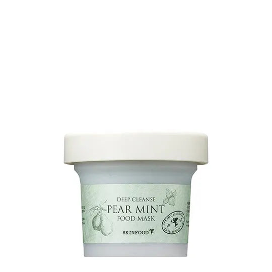 SKINFOOD - Masque détox fraîcheur poire & menthe – Pores resserrés & peau clarifiée